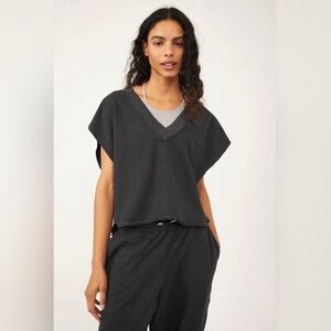 Free People Movement all day reversible tee